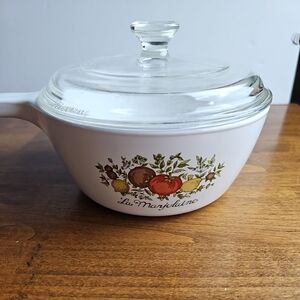 Vtg Corningware Spice of Life La Marjolaine P-82-B Saucepan 1-1/2 Pint with Lid